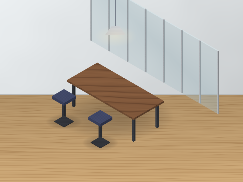 Linear lighting — bank headquarters