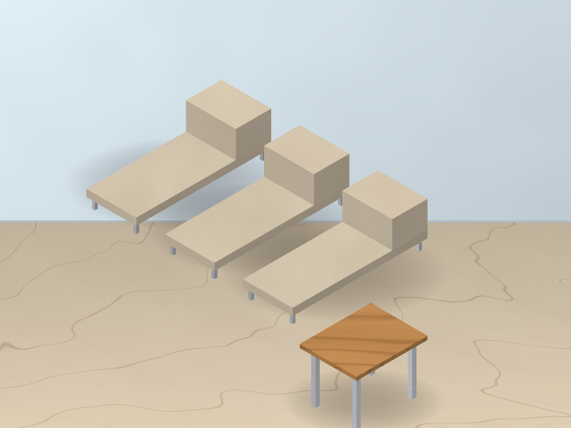 Villa garden furniture — Al Shati