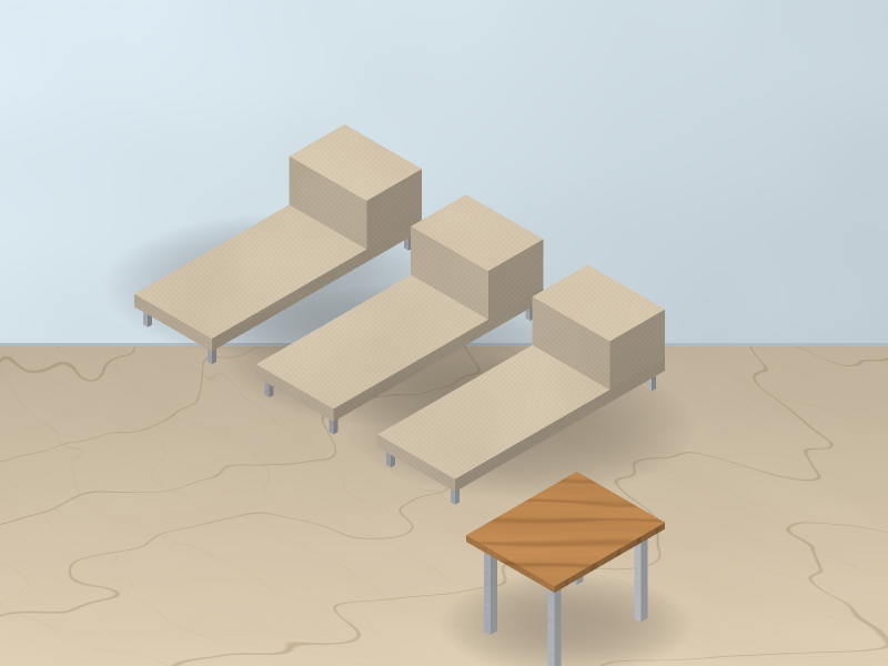 Rooftop terrace — Jeddah hotel